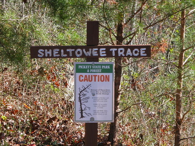 Southern Terminus, Sheltowee Trace National Recreation Trail - DSCN9522