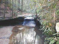 Rock Bridge Trail RRG  Creation Falls